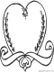 valentine's day heart coloring page