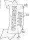 happy hanukkah banner coloring page